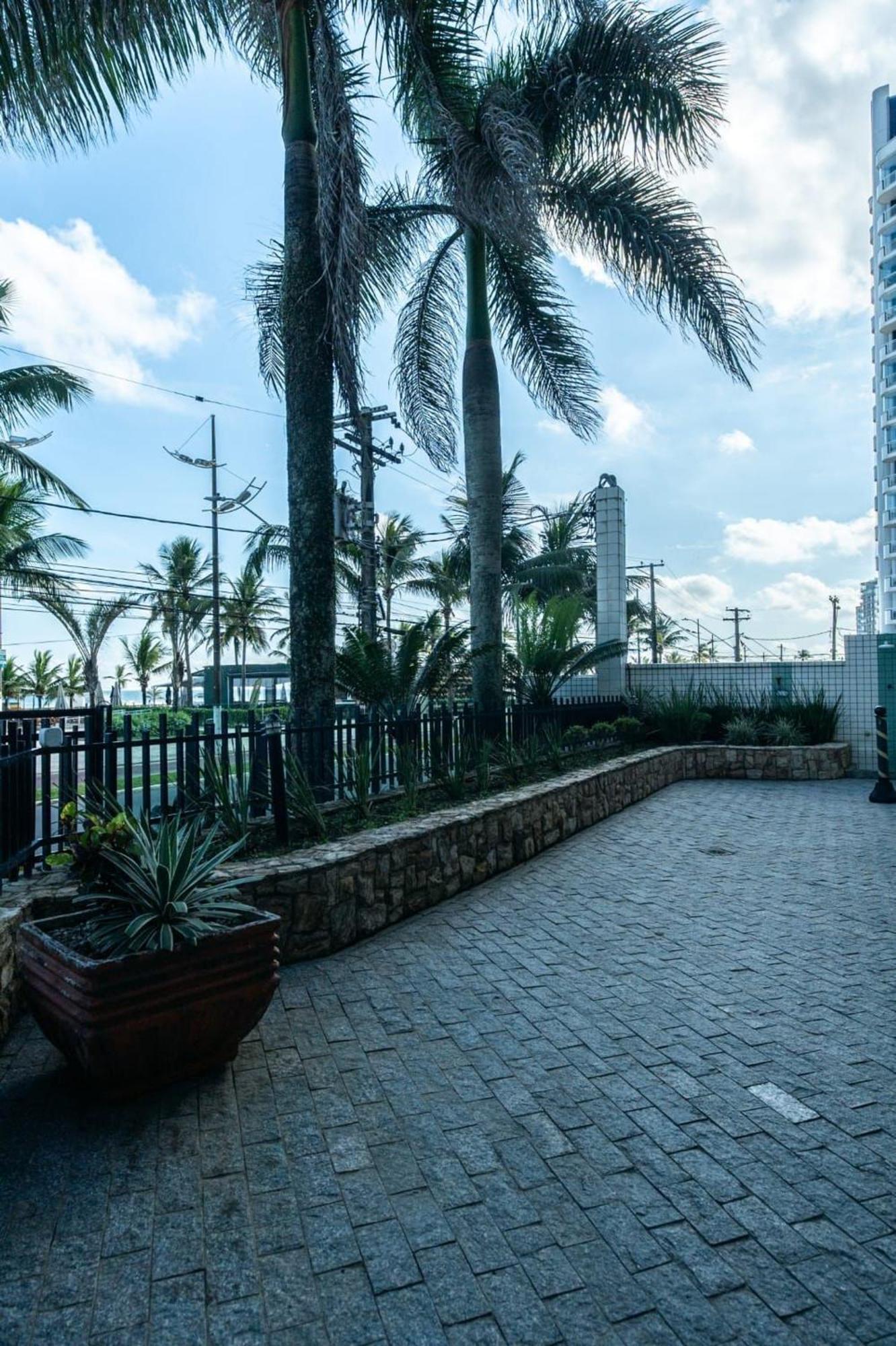 Frente Vista Mar Com Varanda Wi Fi 300Mbps E 10M Da Praia Da Tupi - Estacionamento Gratuito Praia Grande  Ngoại thất bức ảnh